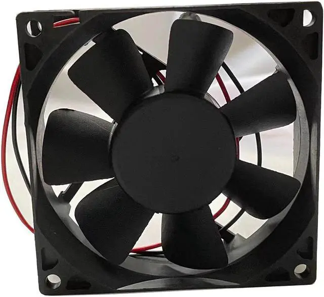 Alt view image 5 of 6 - AD0824HS-A70GL DC24V 0.16A 8cm 8025 2-Wire Cooling Fan Fan