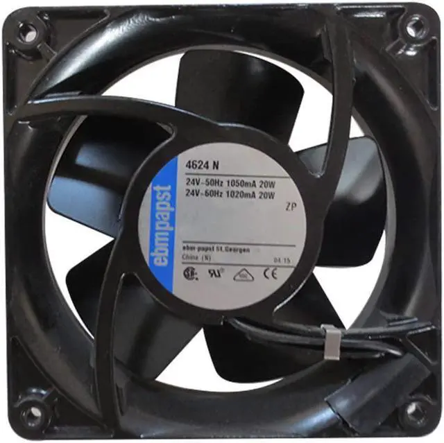 Main image of ebmpapst Axial Fan 4624N 120 x 120 x 38mm All Metal AC 24V 12CM 18W AC Cooling Fan
