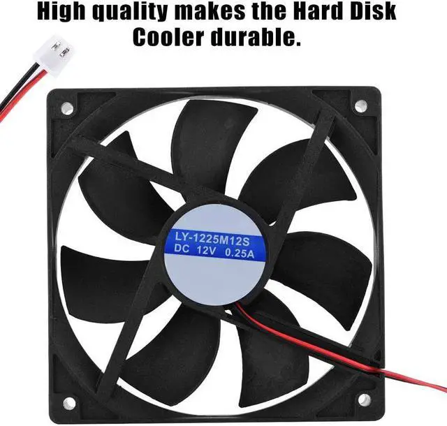 Alt view image 7 of 7 - CPU Cooling Fan,Portable Silent Internal Computer CPU Case Cooling Fan,12CM Computer Cooling Fan,Ultra Low Noise Cooling Fan,Low Power Consumption Computer Cooling Fan