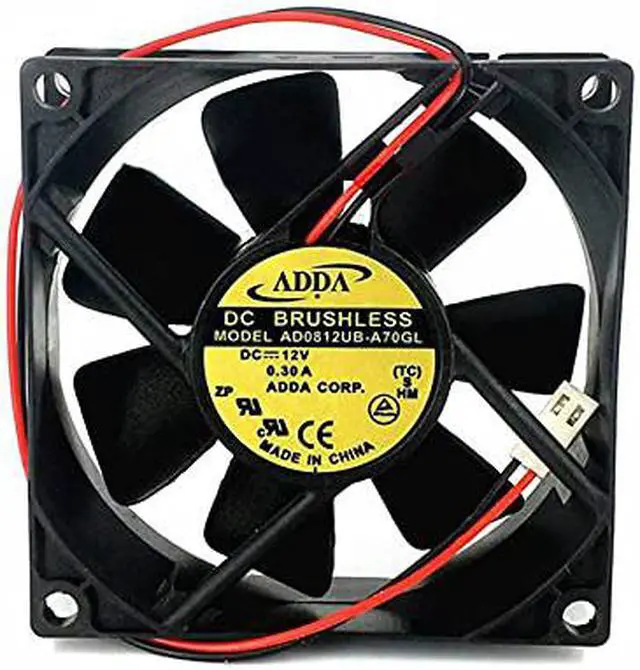 Main image of Original AD0812UB-A70GL 8025 80MM 12V 0.30A 2line Chassis Power Cooling Fan