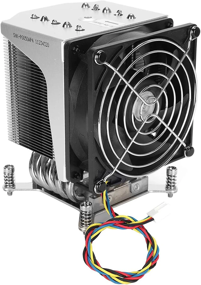 Alt view image 7 of 7 - Computer Cooling - SNKP0050AP4 CPU Cooler Fan Kit with 3800 RPM Cooling Fan Adapted to Ideal Processors for LGA 2011 Socket 2011