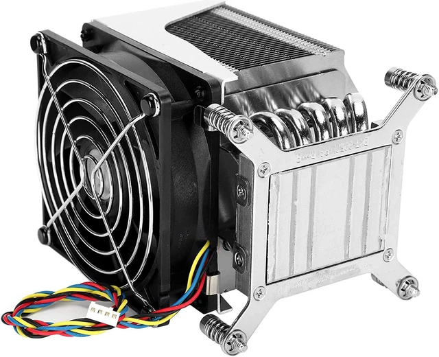 Alt view image 3 of 7 - Computer Cooling - SNKP0050AP4 CPU Cooler Fan Kit with 3800 RPM Cooling Fan Adapted to Ideal Processors for LGA 2011 Socket 2011