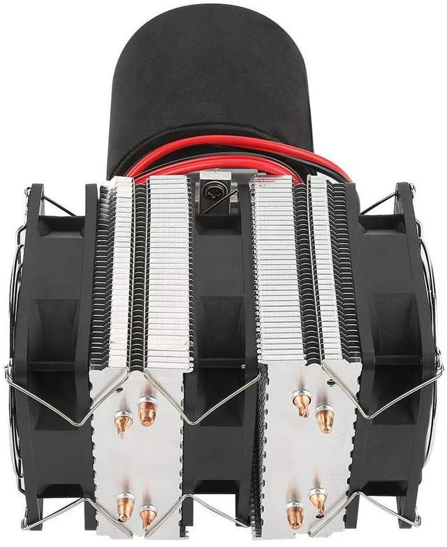 Alt view image 7 of 7 - Semiconductor Refrigerator, DC12V Electronic Semiconductor Refrigeration Semiconductor Cooling System for School Teaching Sample, Liquid Cooling Test