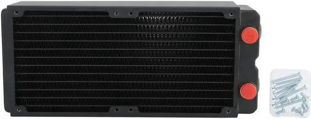 Main image of Computer Water Cooling Accessory 3-Layer Heat Sink Copper Radiator 65MM for PC