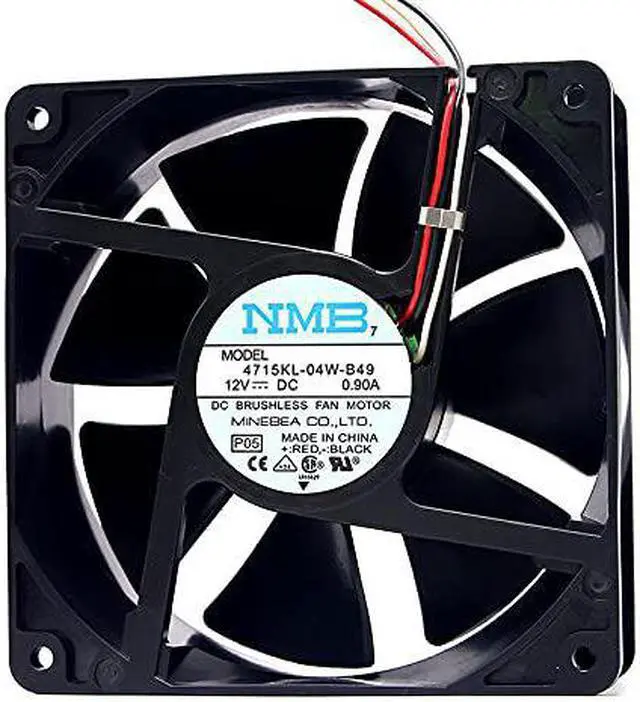 Main image of for NMB 4715KL-04W-B49 12038 12CM 12V 0.9A Double Ball Large air Volume Fan