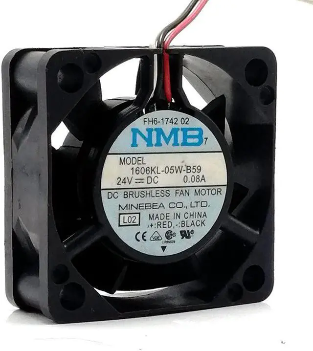 Alt view image 2 of 4 - 1606KL-05W-B59 24V Fan for 1606KL-05W-B59 24V 0.08A Cooling Fan