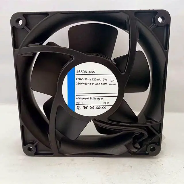 Main image of 4650N-465 230V 120mm Fan, 230V 19/18W12038 Cooling Fan