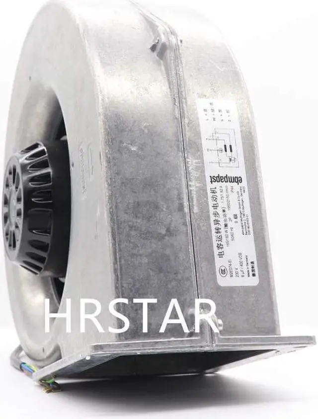 Alt view image 4 of 6 - Ebmpapst G2E180-EH03-01 Turbo Blower Fan 230V 1~415W 1.75A Air Conditioner Fan