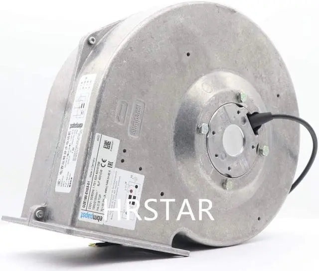 Alt view image 6 of 6 - Ebmpapst G2E180-EH03-01 Turbo Blower Fan 230V 1~415W 1.75A Air Conditioner Fan