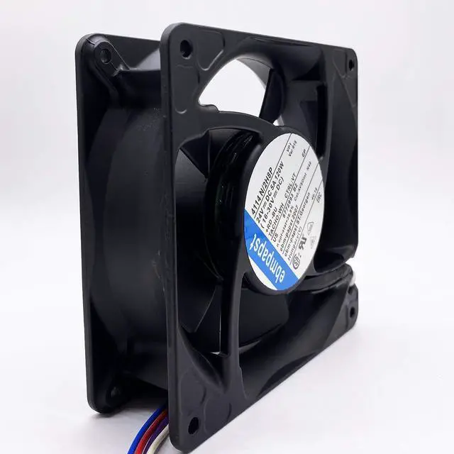Alt view image 4 of 6 - 4114N/2H8P ebmpapst 24V 120mm Fan - 5A 120W 78DB 4-Wire Cooling Fan
