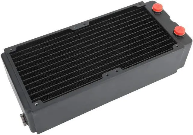 Alt view image 7 of 7 - Computer Water Cooling Accessory 3-Layer Heat Sink Copper Radiator 65MM for PC