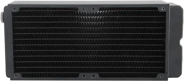 Alt view image 2 of 7 - Computer Water Cooling Accessory 3-Layer Heat Sink Copper Radiator 65MM for PC