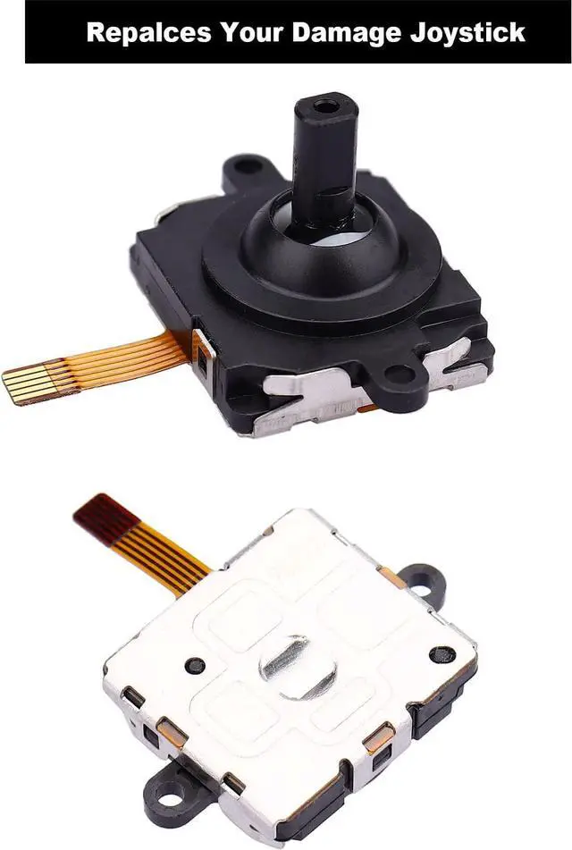Alt view image 2 of 6 - IKPEK 2Pcs Joystick Replacement for Oculus Quest 2 Controller, Joystick Analog Thumb Stick Repair Kit for Oculus Quest 2 Accessories