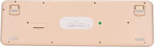 Alt view image 5 of 7 - Pissente Keyboard Mouse,104 Keys Ergonomic Cute Desktop Game Keyboard Mouse Kit for Girls for Home Office Work Gaming, Keyboard Mouse Combo ForWindows (Milk Tea Color)