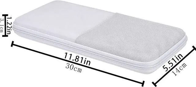 Alt view image 7 of 7 - Aenllosi Hard Carrying Case Compatible with Apple Magic Keyboard + Magic Mouse