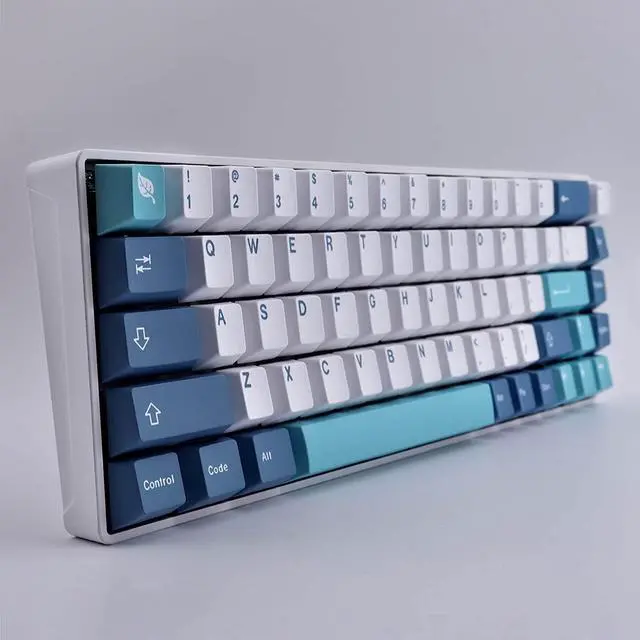 Alt view image 5 of 7 - Hyekit PBT Keycaps, 134 Keycaps Shoko Dye-Sublimation Keycap Set 6.25u 7u Spacebar Cherry Profile for Mechanical Keyboards English (US) Layout