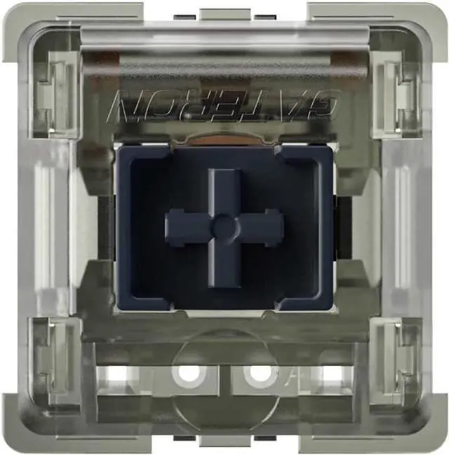 Alt view image 5 of 7 - Gateron Ink v2 Black Pre lubed 5pin Linear Switches 60g Force DIY Mechanical Keyboard Switch(35PCS, Black Ink v2)