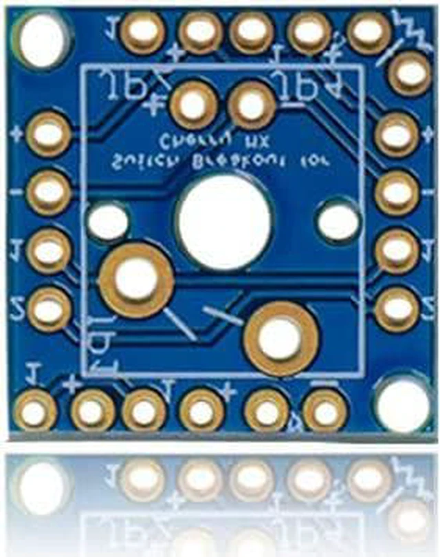 Alt view image 2 of 7 - Treedix 9pcs Key Switch Breakout Prototype PCB Board Compatible with Cherry MX