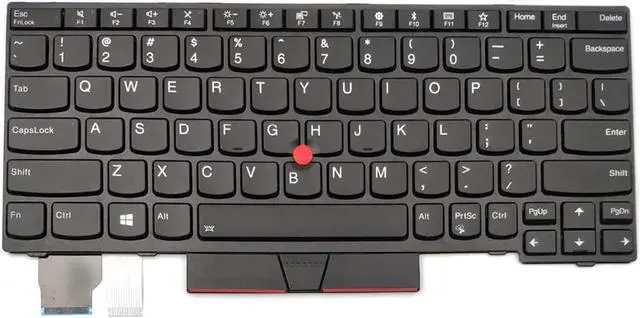 Alt view image 2 of 4 - LXDDP Laptop Replacement US Layout Backlit Keyboard for ThinkPad X280 A285 X390 X395 L13 Yoga S2 5th S2 Yoga 5th 01YP200 SN20P33911, Black