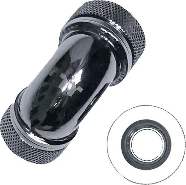 Alt view image 2 of 4 - Thermaltake Pacific DIY 16mm OD PETG Compression Fitting Kit Chrome - CL-W260-CU00SL-A