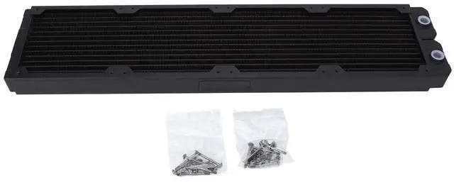 Alt view image 6 of 7 - EBTOOLS Water Cooling Radiator, TSRP TW480 14 Pipeline Fast Heat Dissipation PC Heat Exchanger Radiator, with G1/4 Thread Interface, for 12cm Fan Mount