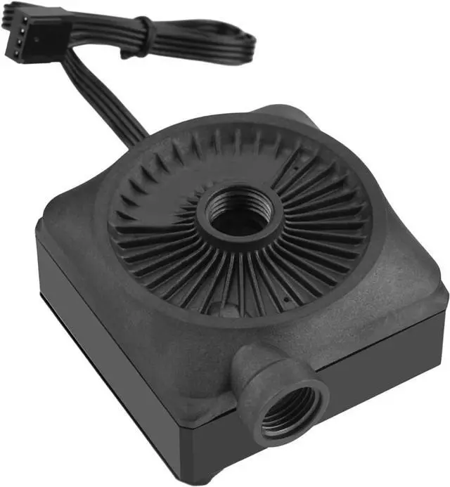Alt view image 4 of 7 - 12V Ultra Quiet CPU Pump for Computer Water Cooling System 500l h G1/4 Thread