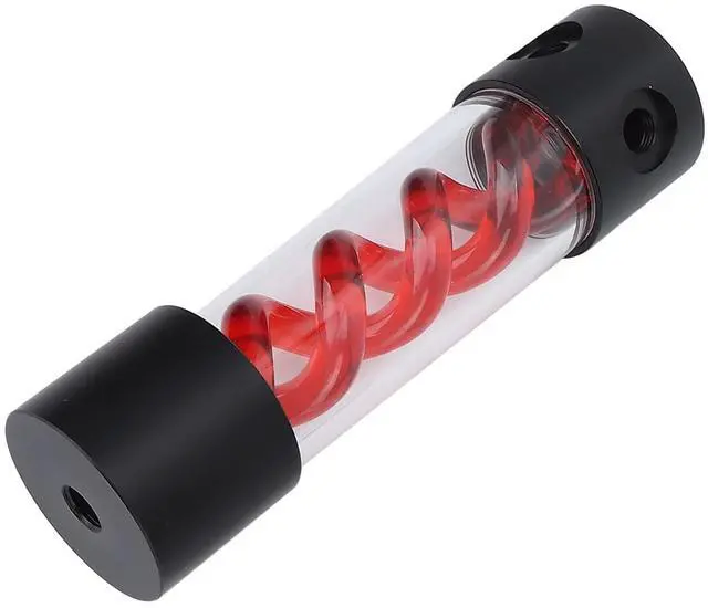Alt view image 7 of 7 - Acrylic Reservoir Water Cooling 200mm with G1 / 4 Thread for PC Heat Dissipation