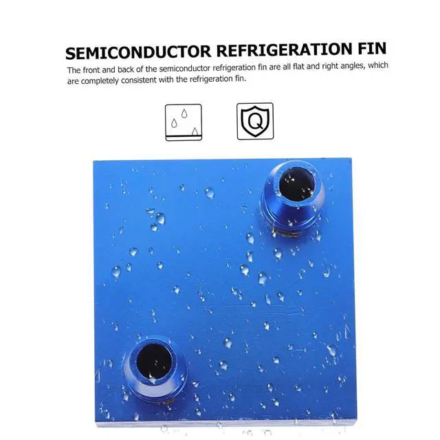 Alt view image 3 of 7 - Heatsinks Water Cooling Radiator PC Radiator Aluminum Radiator Heatsinks Water Cooler for Radiator for CPU System CPU Water Cooling Block Liquid Water Block