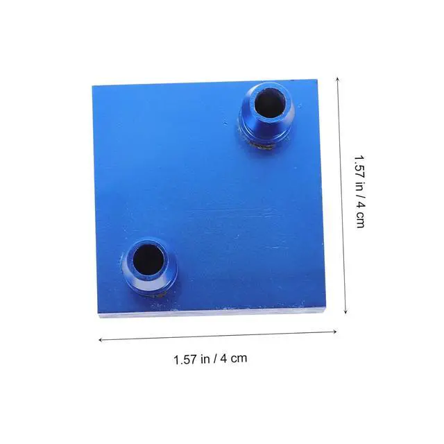 Alt view image 6 of 7 - Heatsinks Water Cooling Radiator PC Radiator Aluminum Radiator Heatsinks Water Cooler for Radiator for CPU System CPU Water Cooling Block Liquid Water Block