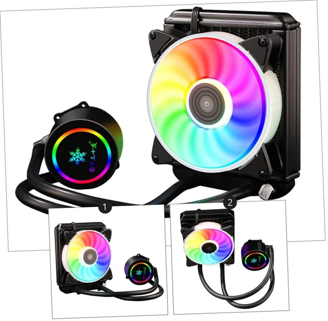 Alt view image 5 of 7 - 1PC Professional Liquid CPU Cooler Mute Computer Radiator with Optimized Heat Dissipation for Gaming