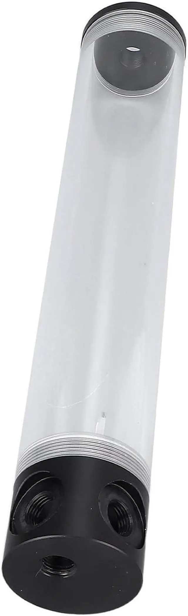 Alt view image 5 of 6 - 300mm Cylindrical Acrylic Water Cooling Reservoir, G1/4in Thread, Low Noise, Stable Connection for PC Water Cooling System