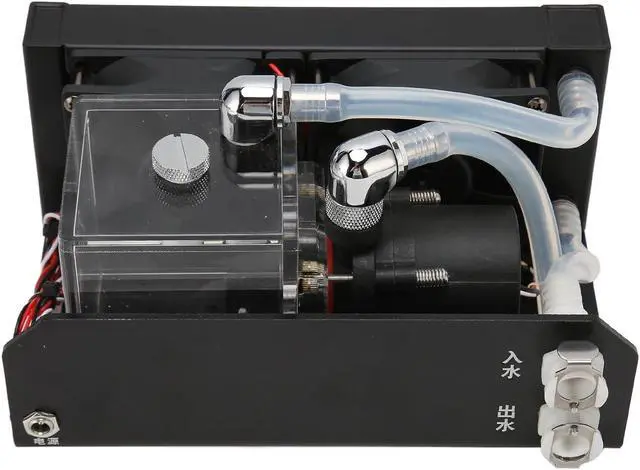 Alt view image 3 of 7 - Water Cooling Pump 12V G1/4 Threaded Interface, Aluminum Alloy Shell, Easy Installation, Fast Cooling