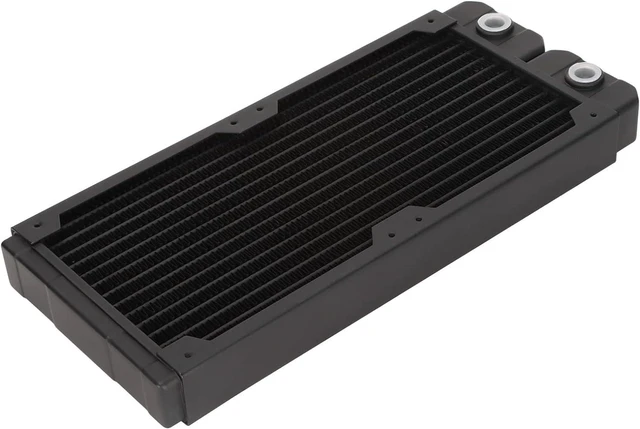 Main image of Sanpyl Water Cooling Radiator Red Copper Brass Steel G1 / 4 Thread 14 Pipes for Fast Heat Dissipation