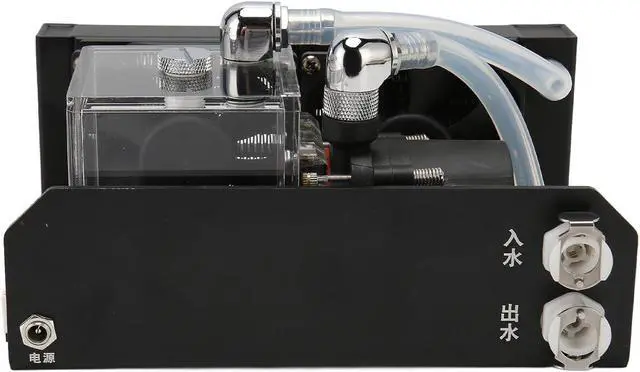 Alt view image 4 of 7 - Water Cooling Pump 12V G1/4 Threaded Interface, Aluminum Alloy Shell, Easy Installation, Fast Cooling