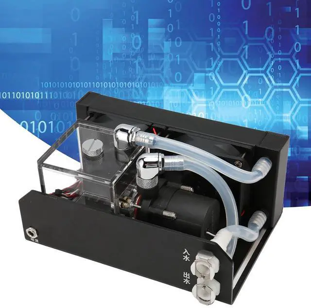 Alt view image 5 of 7 - Water Cooling Pump 12V G1/4 Threaded Interface, Aluminum Alloy Shell, Easy Installation, Fast Cooling