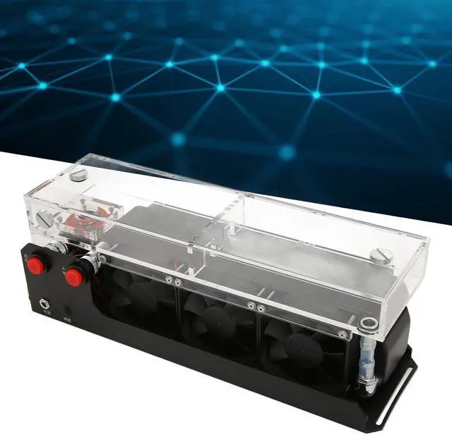 Alt view image 5 of 7 - FLEXMAN Water Cooling Pump, G1/4 Threaded Port 12V 5A 25W 1200ML Water Capacity, 4000RPM Fans Water Cooling Pump for Industry Computer