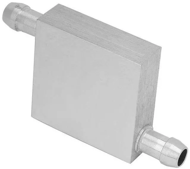 Alt view image 3 of 7 - Aluminum Water Cooling Block, CPU Liquid Cooler, High Performance Waterblock Cooler with 9.5mm Outer Diameter Interface, Rust - Aluminum Heat Sink for PC Cooling and Indu (40 * 40 * 12mm)