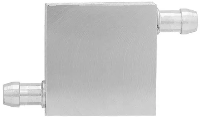Alt view image 2 of 7 - Aluminum Water Cooling Block, CPU Liquid Cooler, High Performance Waterblock Cooler with 9.5mm Outer Diameter Interface, Rust - Aluminum Heat Sink for PC Cooling and Indu (40 * 40 * 12mm)
