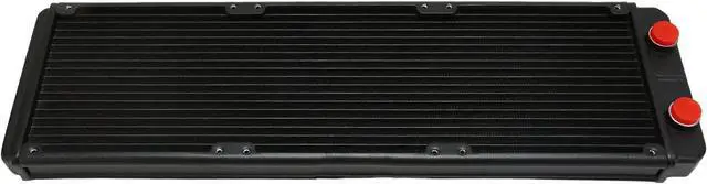Main image of EBTOOLS Water Cooling Radiator, G1/4 Threaded 18 Row Tube DIY Liquid CPU Cooling System, 27mm High Density Fins Copper Tube Radiator, for Computer CPU