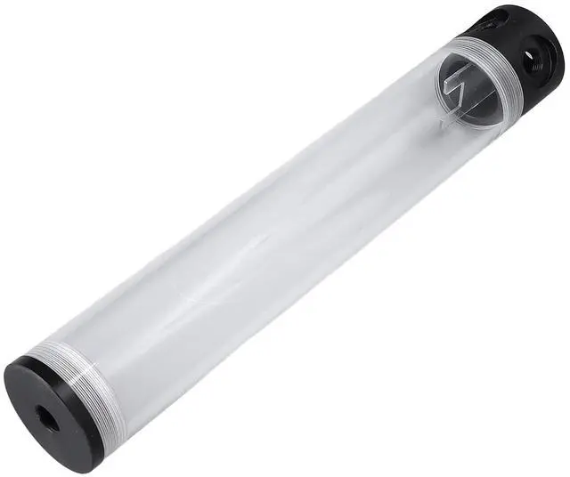 Alt view image 4 of 6 - 300mm Cylindrical Acrylic Water Cooling Reservoir, G1/4in Thread, Low Noise, Stable Connection for PC Water Cooling System