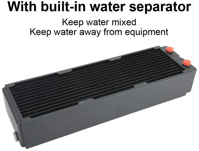 Alt view image 2 of 6 - Water Cooling Heat Sink, 3-Layer 65MM Copper Computer Heatsinks CPU Cooler for PC Accessory