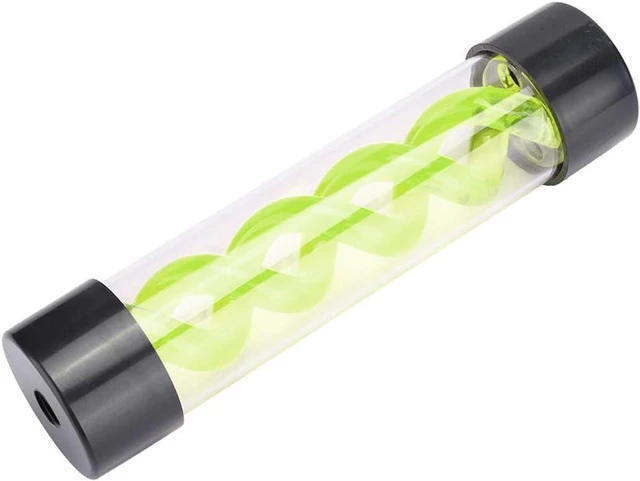 Alt view image 7 of 7 - T Evil T Virus Water Cooling Tank G1/4 Threaded Cylindrical Cooler Tank,Water Tank 200Mm with G1/4 Thread for Pc Desktop Computer Cooler Accessoryblue (Green)