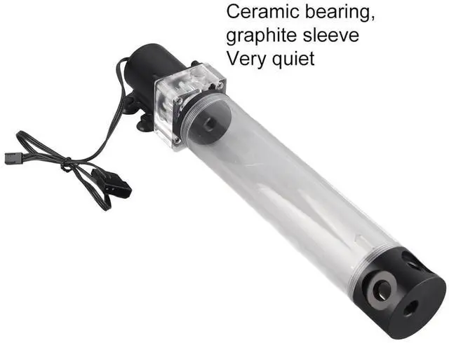 Alt view image 2 of 7 - Computer Water Tank 40 × 9 × 9 Pieces CPU Cooling Cylinder Pump Water Tank Waterproof Insulation for Computer