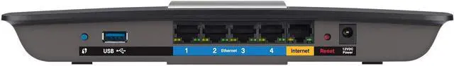 Alt view image 3 of 3 - Linksys AC1200 Wi-Fi Wireless Dual-Band+ Router with Gigabit & USB Ports, Smart Wi-Fi App Enabled to Control Your Network from Anywhere (EA6300)