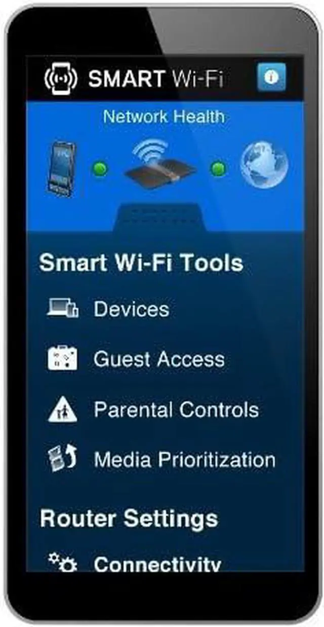 Alt view image 4 of 5 - Linksys EA6100 AC1200 Wi-Fi Wireless Dual-Band Router Black