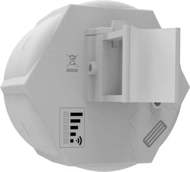 Alt view image 2 of 2 - Mikrotik SXT LTE kit-US SXT 3G/4G/LTE CPE, 10.5dBi 60 degree antenna, 2x Ethernet ports (one with PoE out), two SIM, 650MHz CPU, 64MB RAM