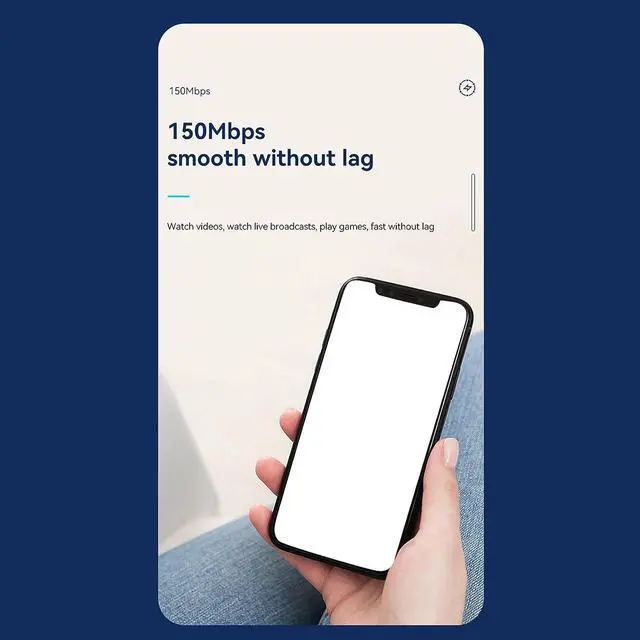 Alt view image 6 of 7 - 4G Wireless Network Router with SIM Card Slot, 10000mAh Battery Portable WiFi Router Power Bank, Unlocked 5G WiFi Hotspot 300Mbps Router, WiFi 802.11g / b/n, 100 x 60 x 32mm