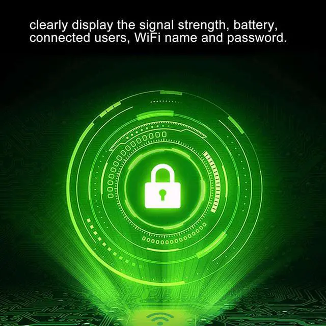Alt view image 4 of 7 - Septpenta 4G LTE Travel WiFi Router, Micro SIM Card Slot, Support B1 / B3, B5 / B7 / B8 / B20 B28 / B38 / B40 / B41 Portable WiFi Router Hotspot Devices for Travel, Vacation