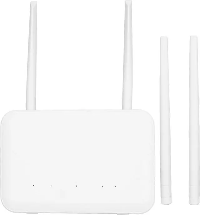Main image of 4G LTE WiFi Router, Mobile WiFi Router LAN WAN Port Plug and Play 4 External Antennas 300Mbps 100-240V for Middle Eastern for Office (US Plug)