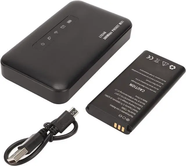 Alt view image 7 of 7 - 4G Portable WiFi, Plug Play USB Power Supply Mobile WiFi Hotspot for Europe Region, Multi Protect 300Mbps High Speed Wireless Network Router for European Region